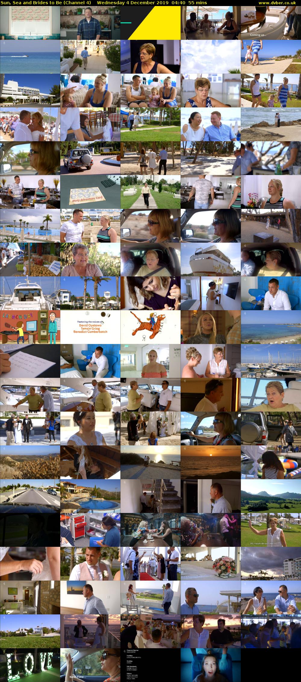 Sun, Sea and Brides to Be (Channel 4) Wednesday 4 December 2019 04:40 - 05:35