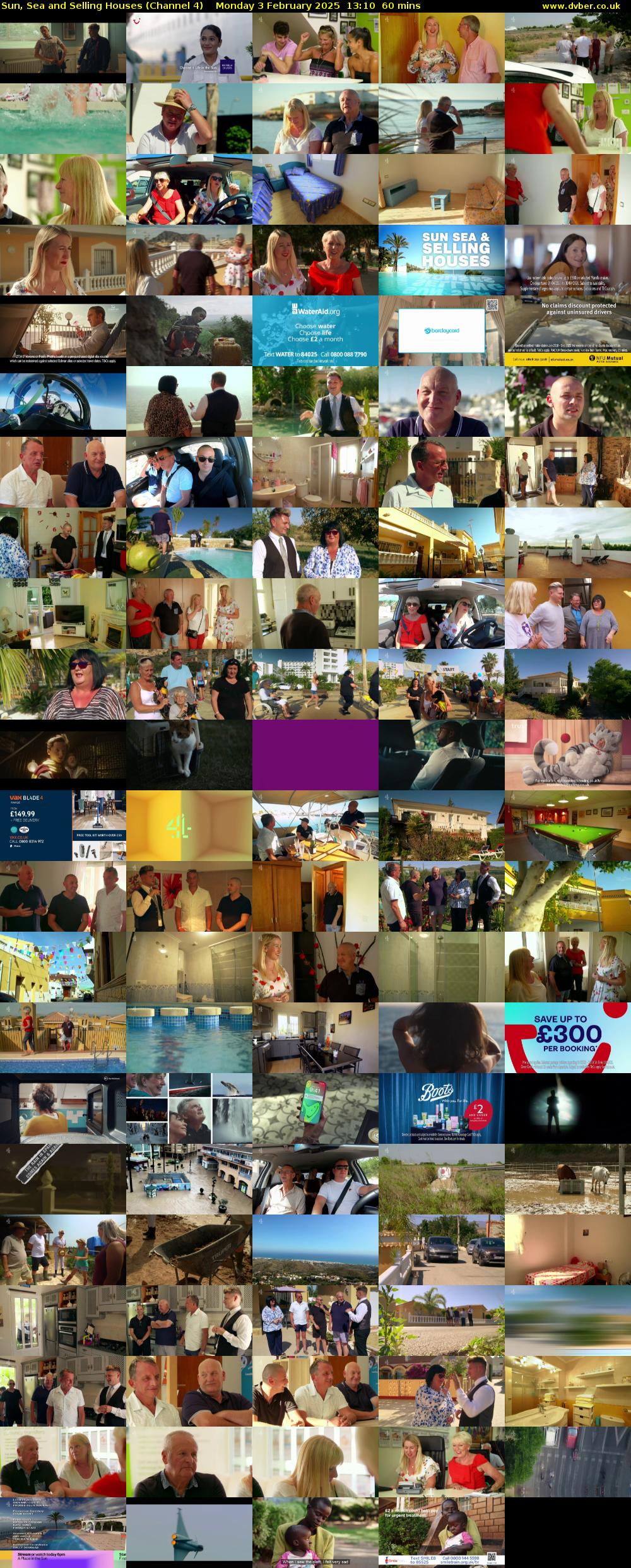Sun, Sea and Selling Houses (Channel 4) Monday 3 February 2025 13:10 - 14:10