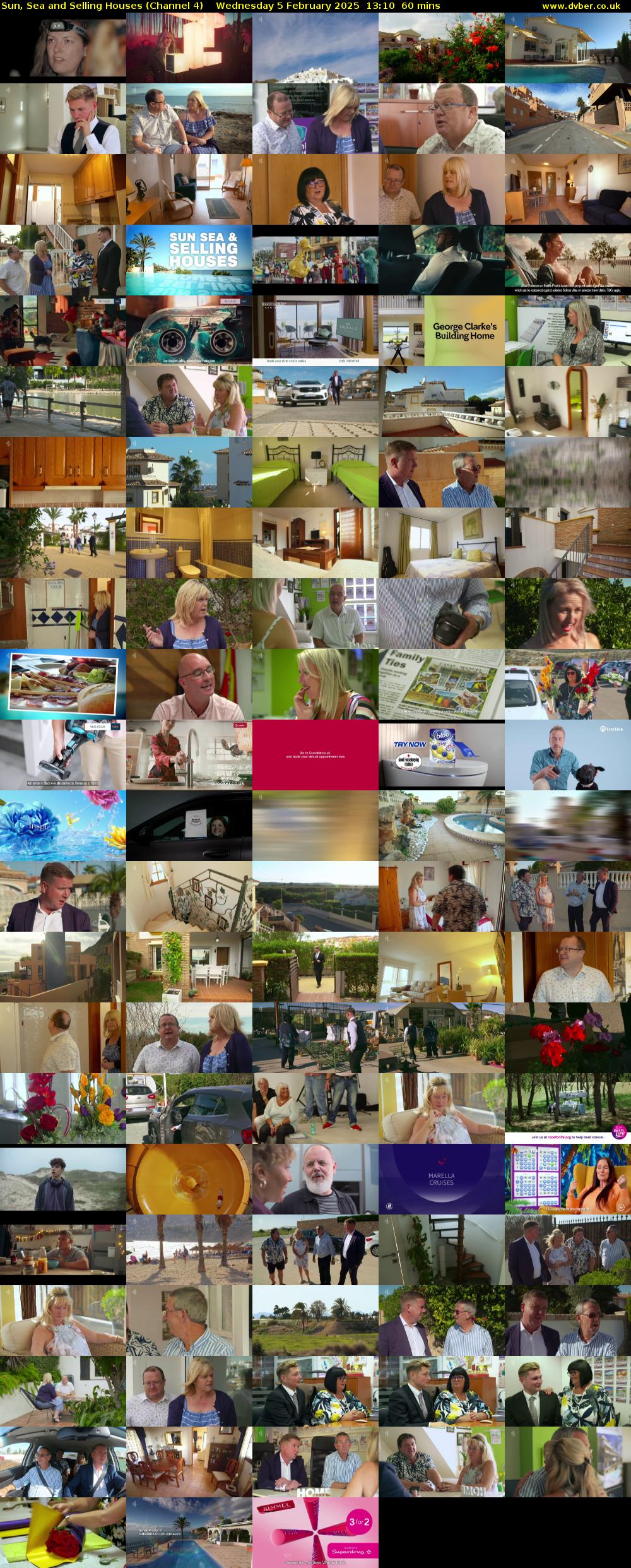 Sun, Sea and Selling Houses (Channel 4) Wednesday 5 February 2025 13:10 - 14:10