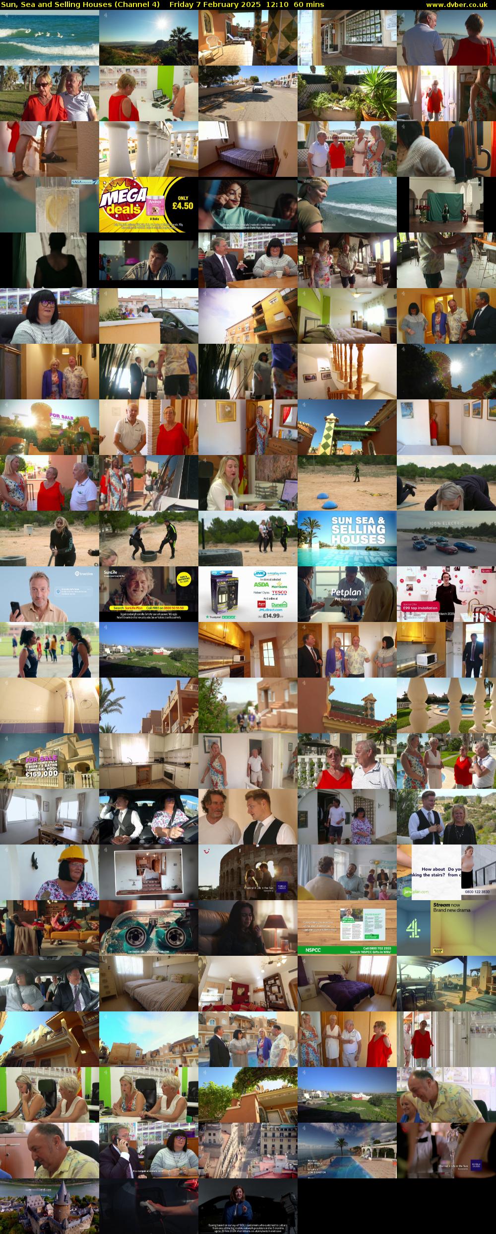 Sun, Sea and Selling Houses (Channel 4) Friday 7 February 2025 12:10 - 13:10
