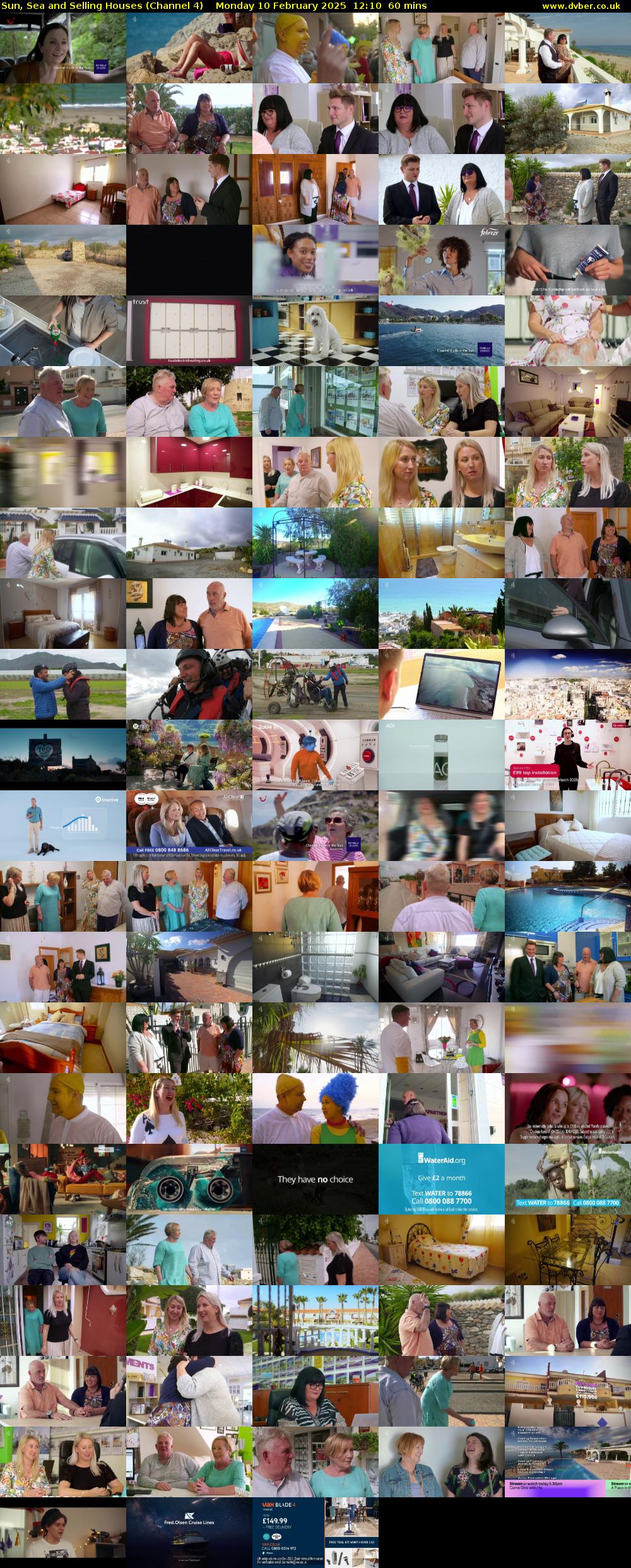 Sun, Sea and Selling Houses (Channel 4) Monday 10 February 2025 12:10 - 13:10