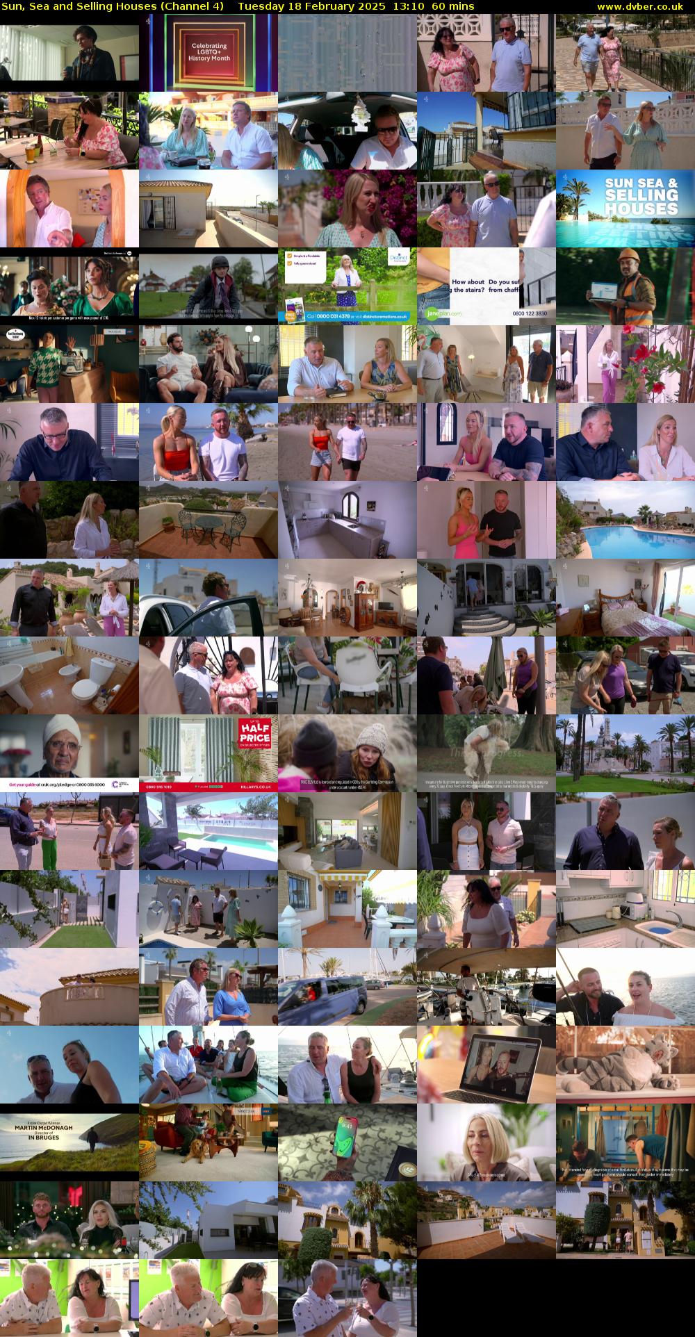 Sun, Sea and Selling Houses (Channel 4) Tuesday 18 February 2025 13:10 - 14:10
