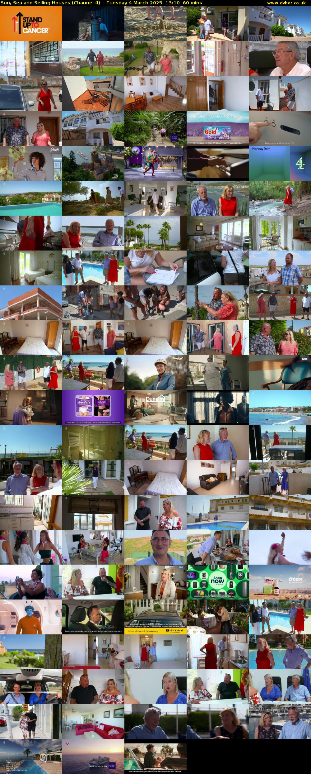 Sun, Sea and Selling Houses (Channel 4) Tuesday 4 March 2025 13:10 - 14:10