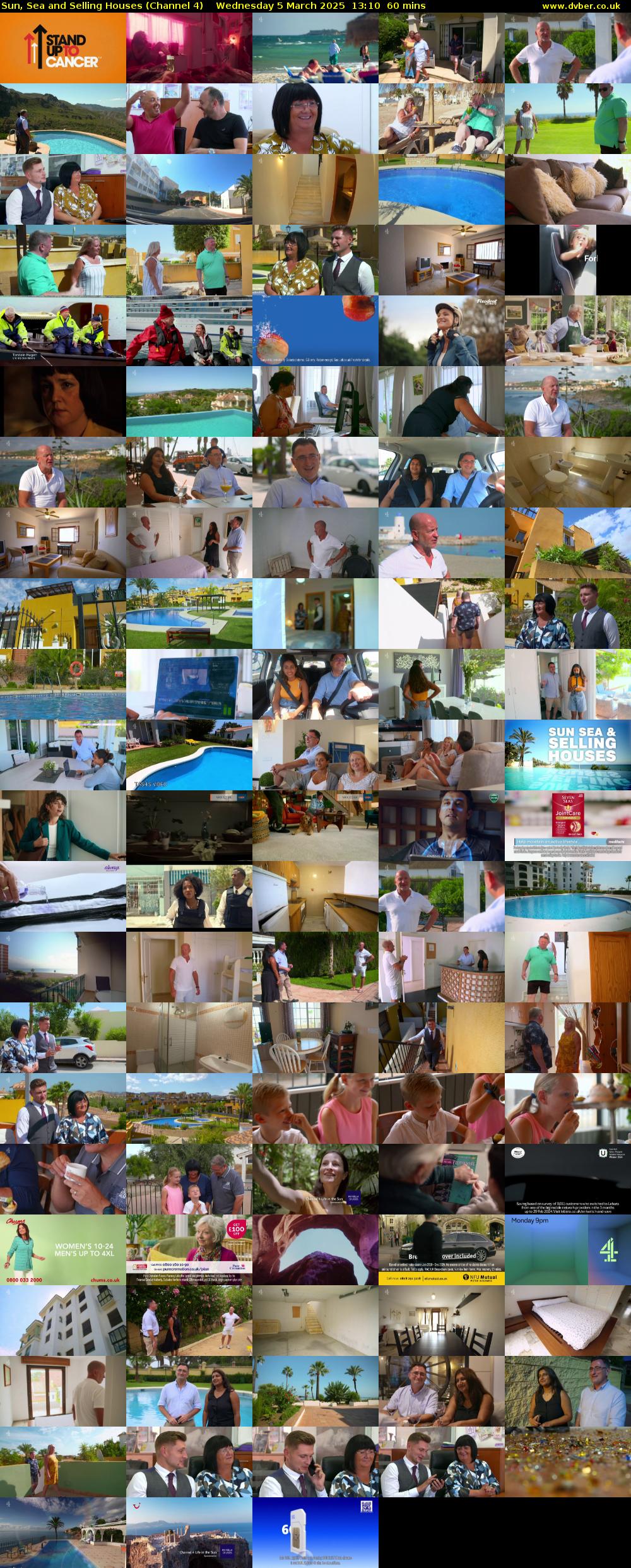 Sun, Sea and Selling Houses (Channel 4) Wednesday 5 March 2025 13:10 - 14:10