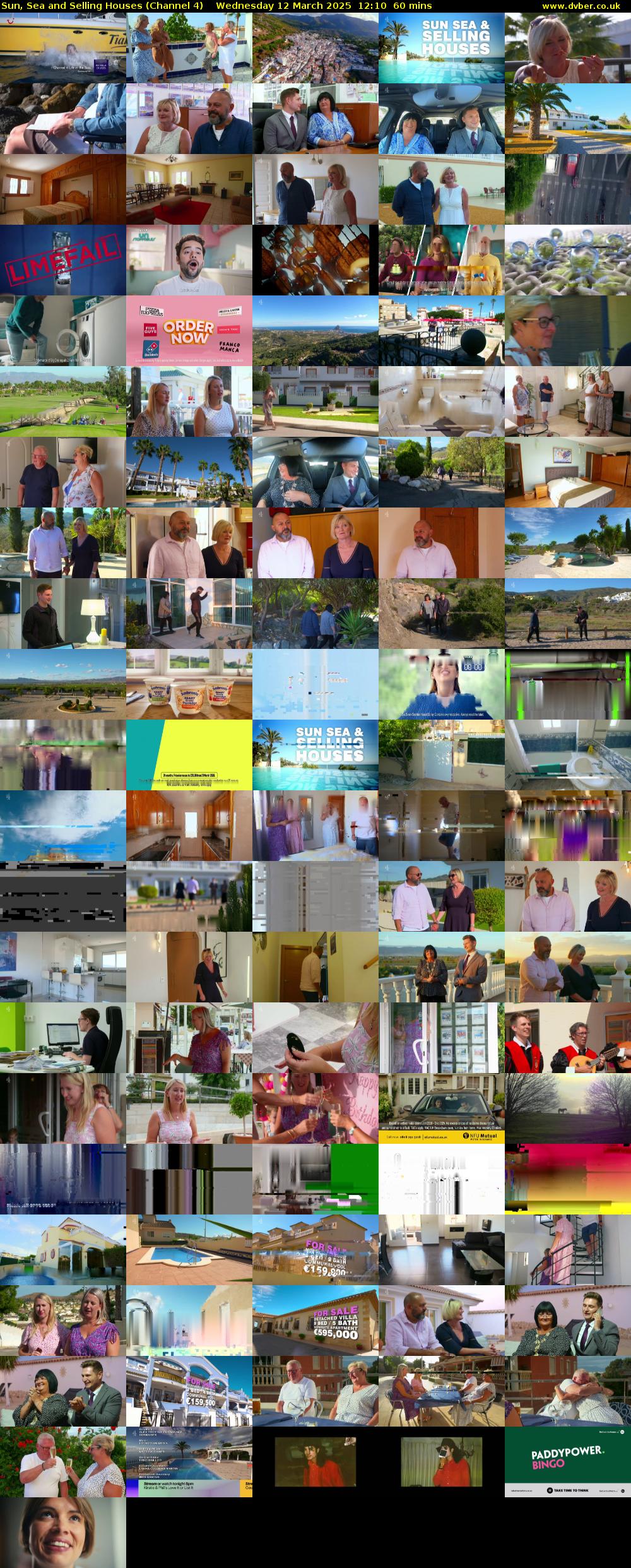 Sun, Sea and Selling Houses (Channel 4) Wednesday 12 March 2025 12:10 - 13:10