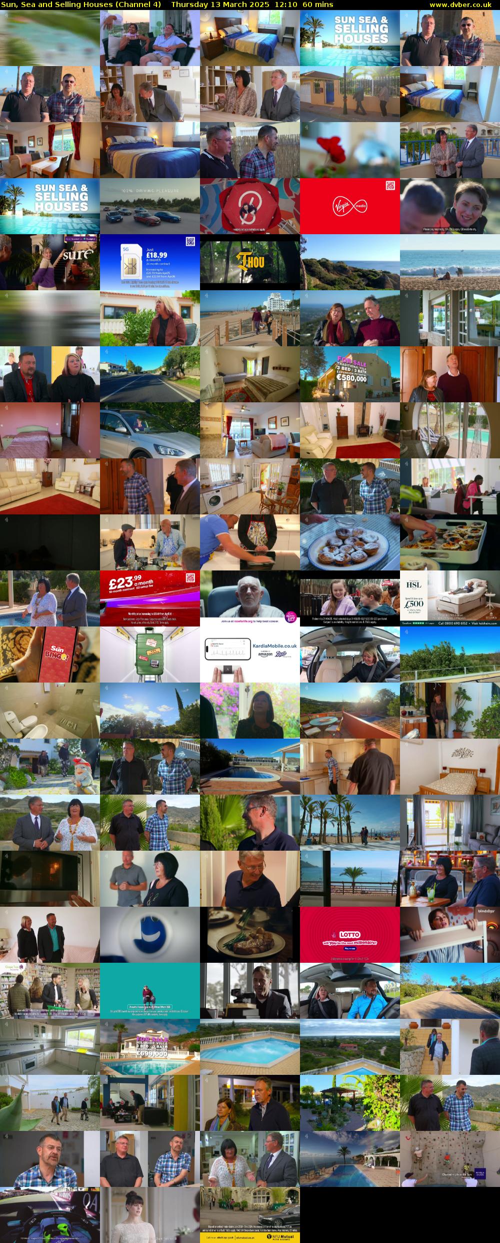 Sun, Sea and Selling Houses (Channel 4) Thursday 13 March 2025 12:10 - 13:10