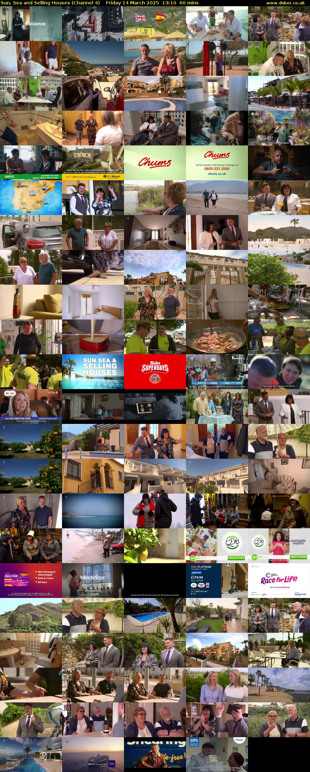Sun, Sea and Selling Houses (Channel 4) Friday 14 March 2025 13:10 - 14:10