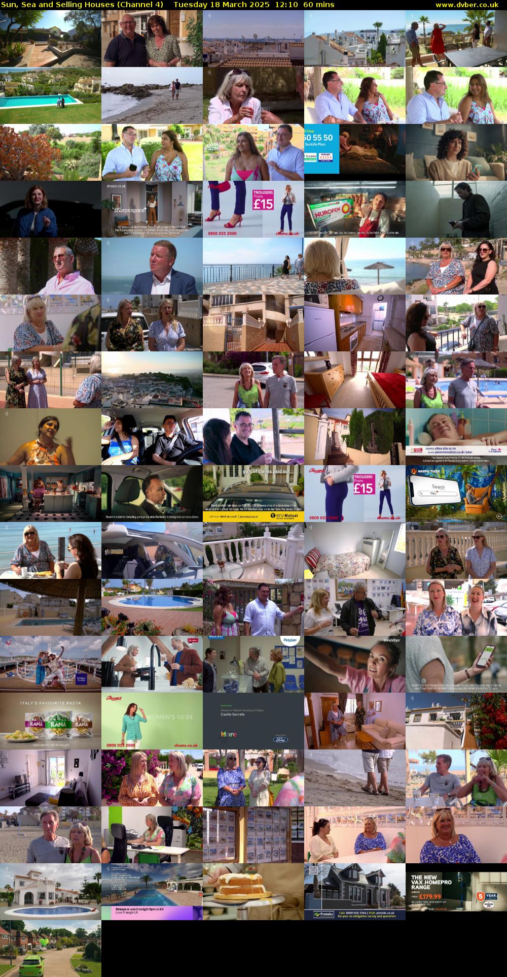 Sun, Sea and Selling Houses (Channel 4) Tuesday 18 March 2025 12:10 - 13:10