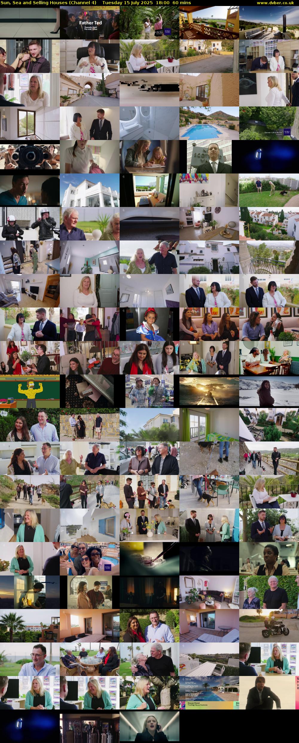 Sun, Sea and Selling Houses (Channel 4) Tuesday 15 July 2025 18:00 - 19:00