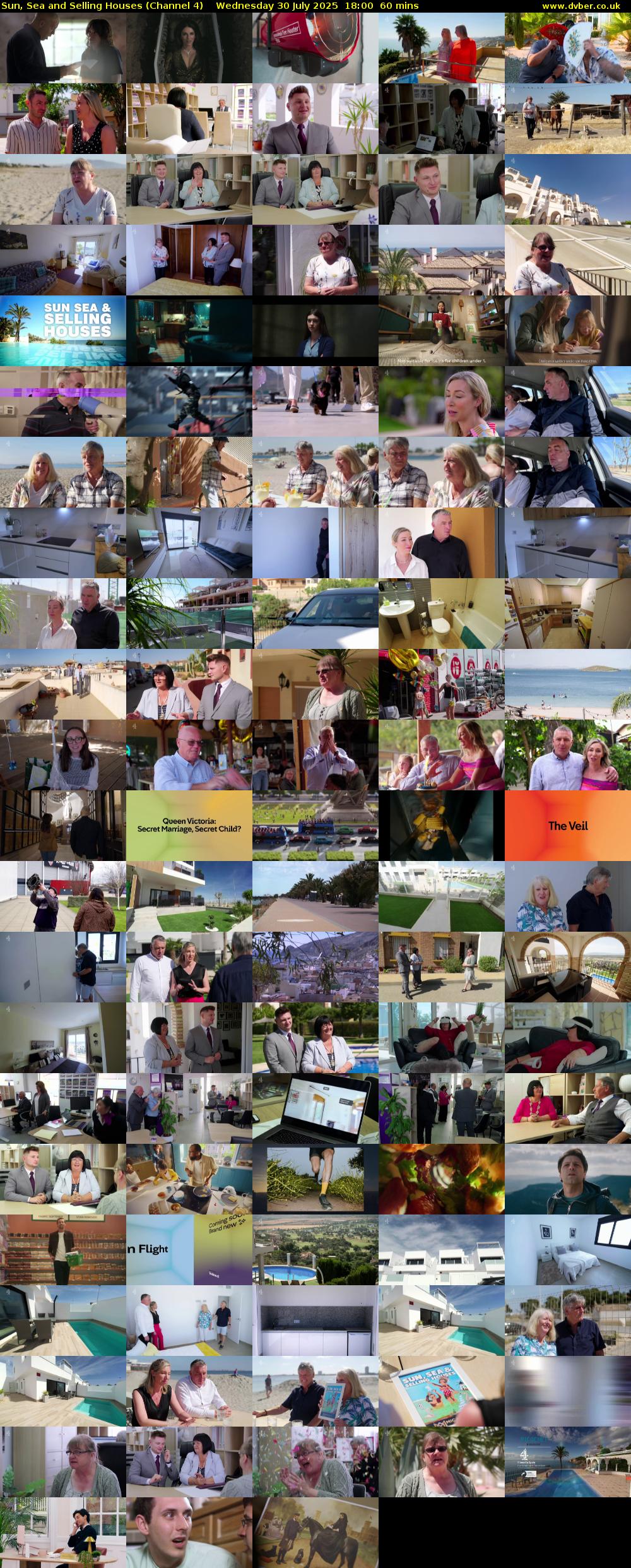 Sun, Sea and Selling Houses (Channel 4) Wednesday 30 July 2025 18:00 - 19:00