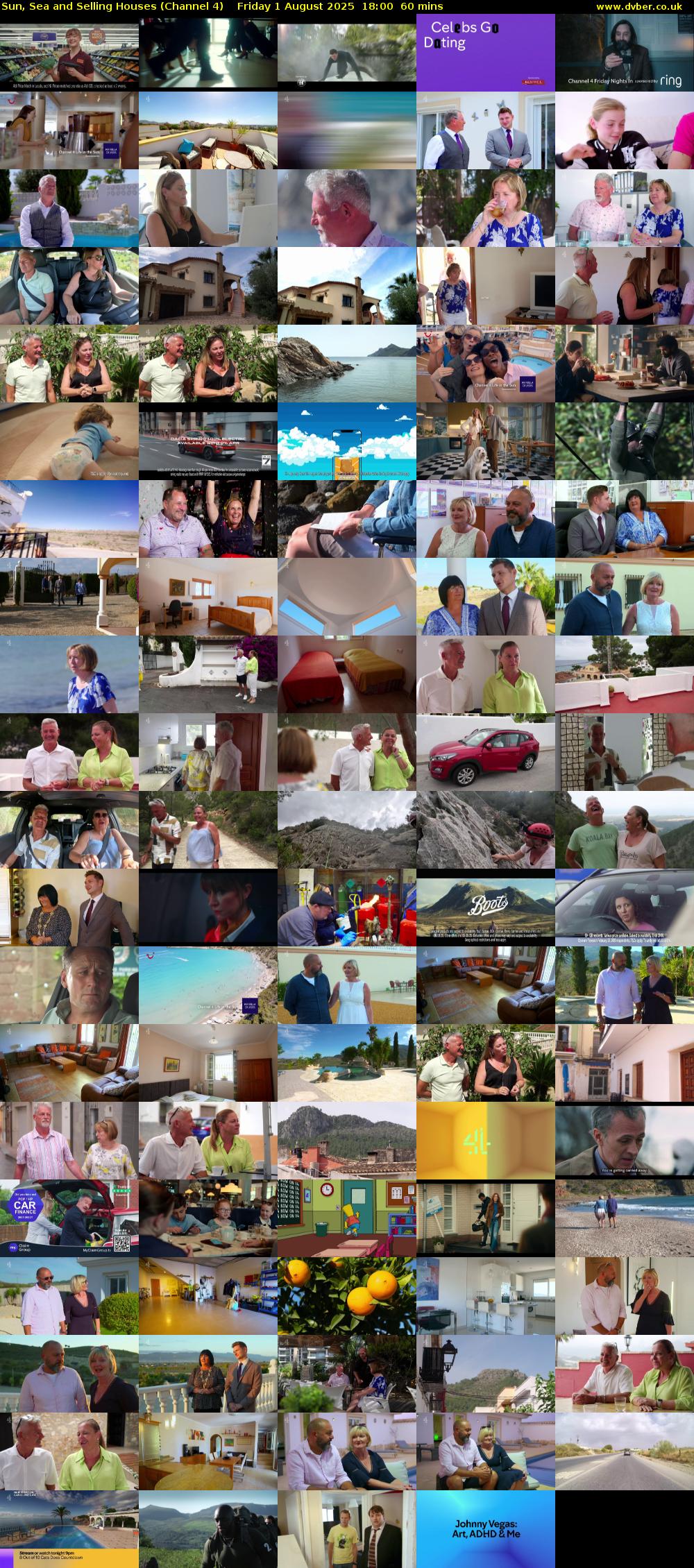 Sun, Sea and Selling Houses (Channel 4) Friday 1 August 2025 18:00 - 19:00