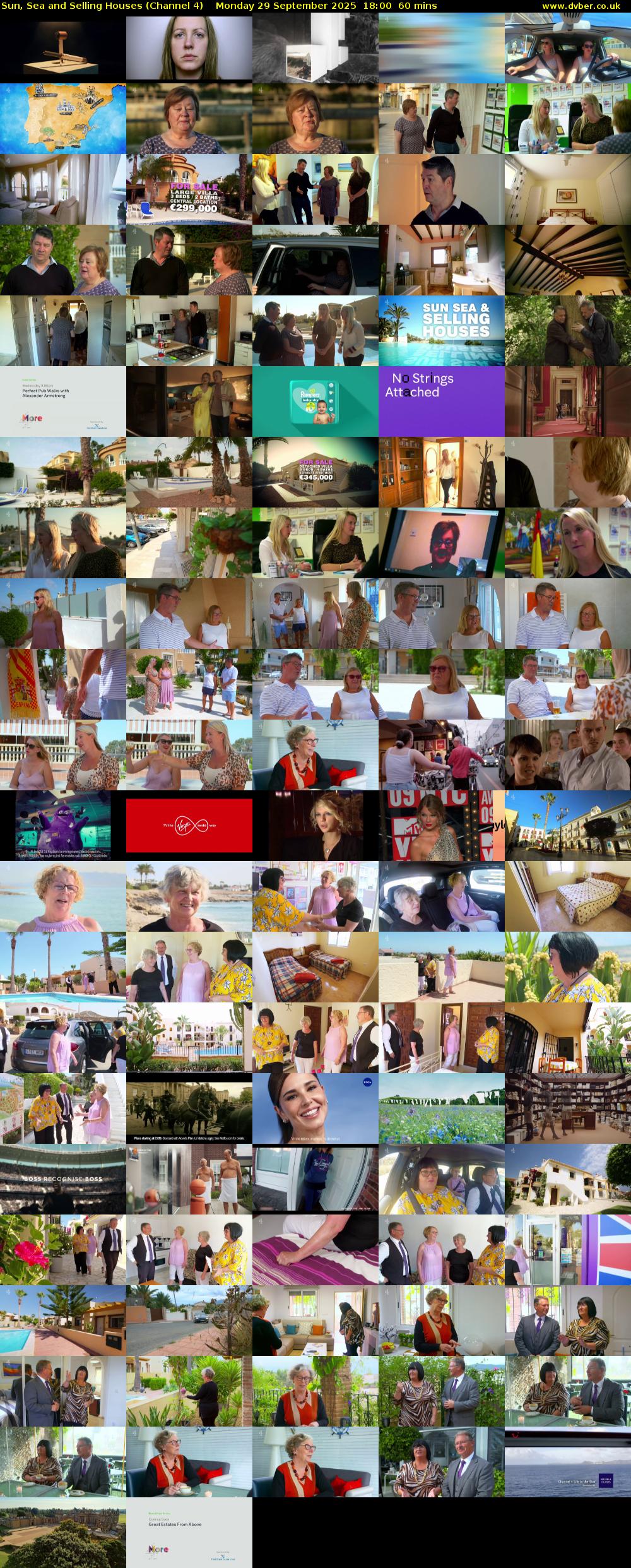 Sun, Sea and Selling Houses (Channel 4) Monday 29 September 2025 18:00 - 19:00