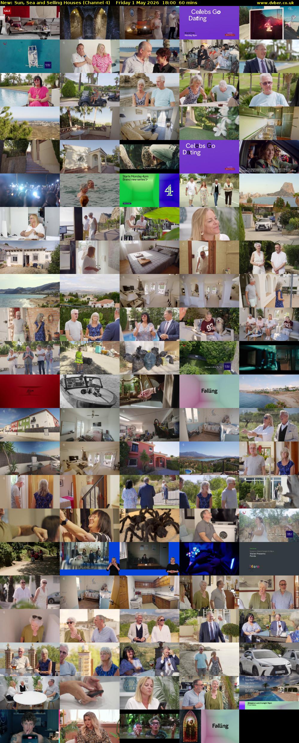 Sun, Sea and Selling Houses (Channel 4) Friday 1 May 2026 18:00 - 19:00