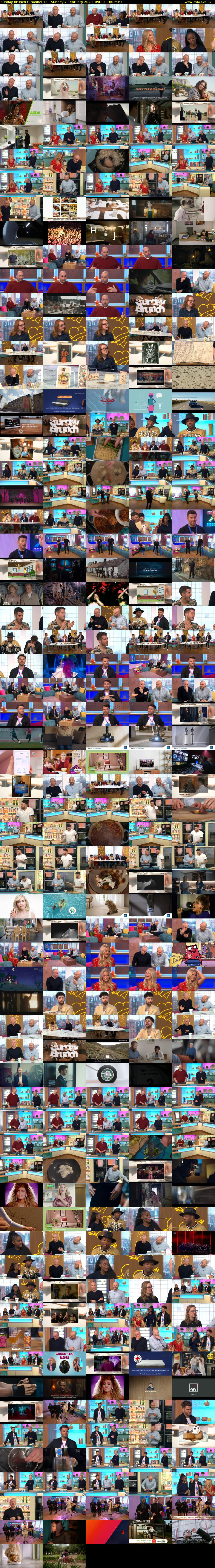 Sunday Brunch (Channel 4) Sunday 2 February 2020 09:30 - 12:30