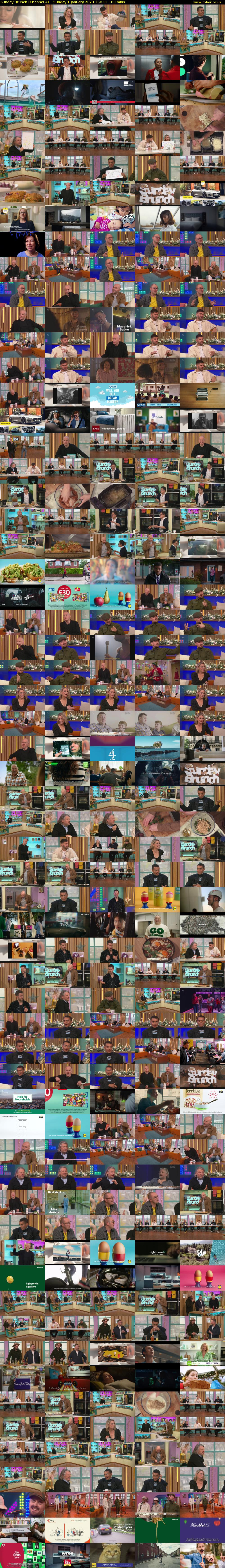 Sunday Brunch (Channel 4) Sunday 1 January 2023 09:30 - 12:30