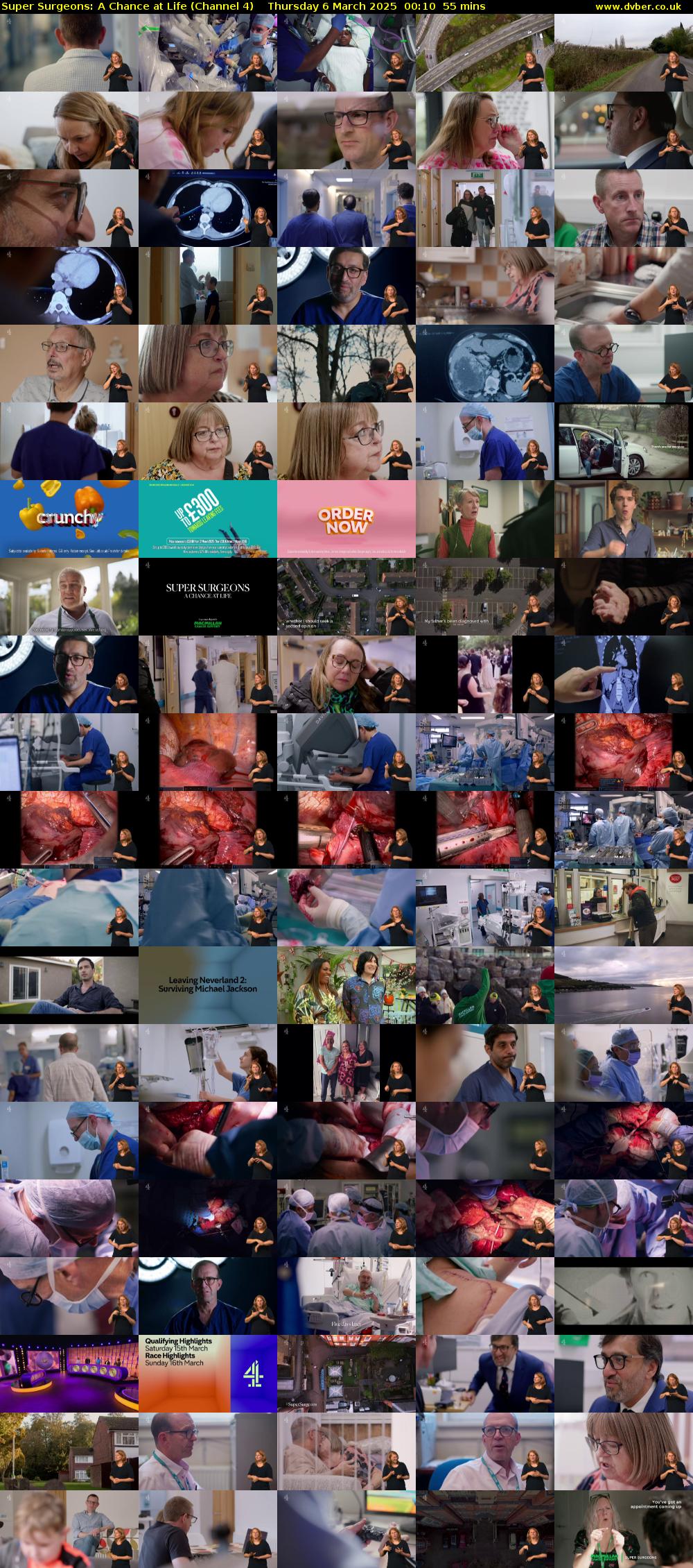Super Surgeons: A Chance at Life (Channel 4) Thursday 6 March 2025 00:10 - 01:05