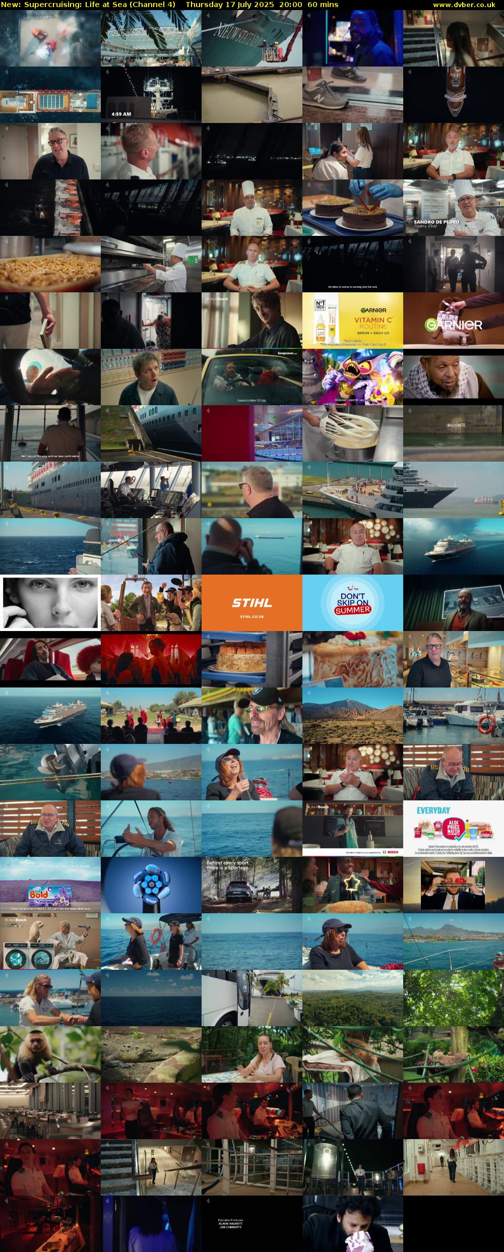 Supercruising: Life at Sea (Channel 4) Thursday 17 July 2025 20:00 - 21:00