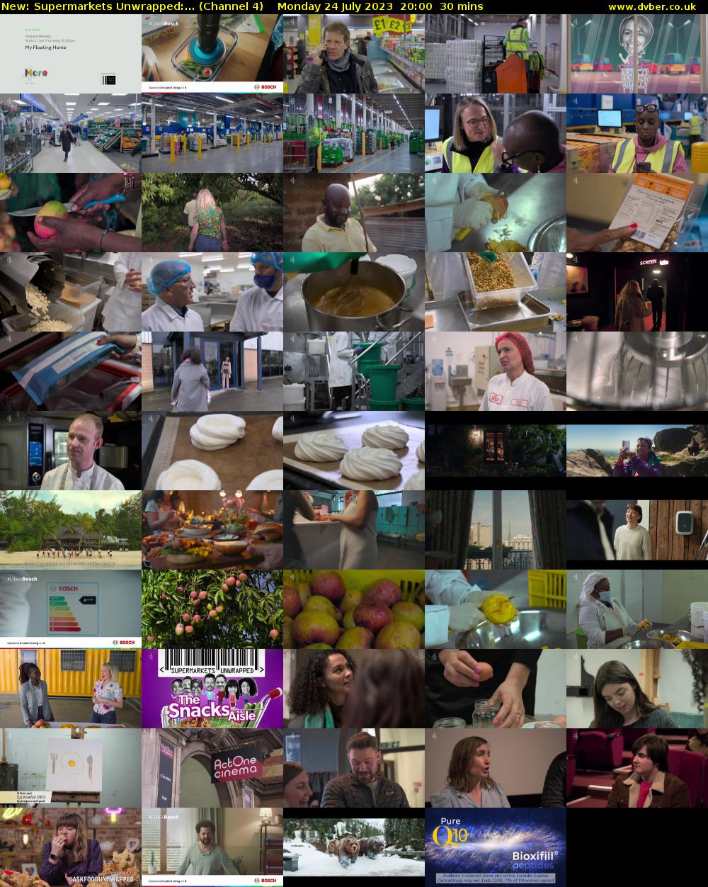 Supermarkets Unwrapped:... (Channel 4) Monday 24 July 2023 20:00 - 20:30