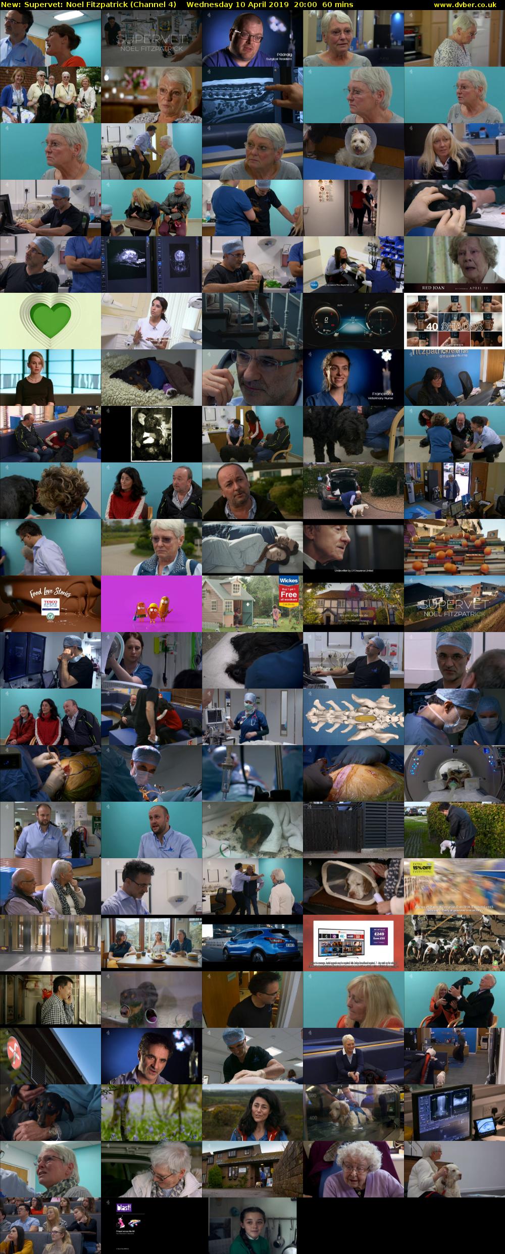 Supervet: Noel Fitzpatrick (Channel 4) Wednesday 10 April 2019 20:00 - 21:00