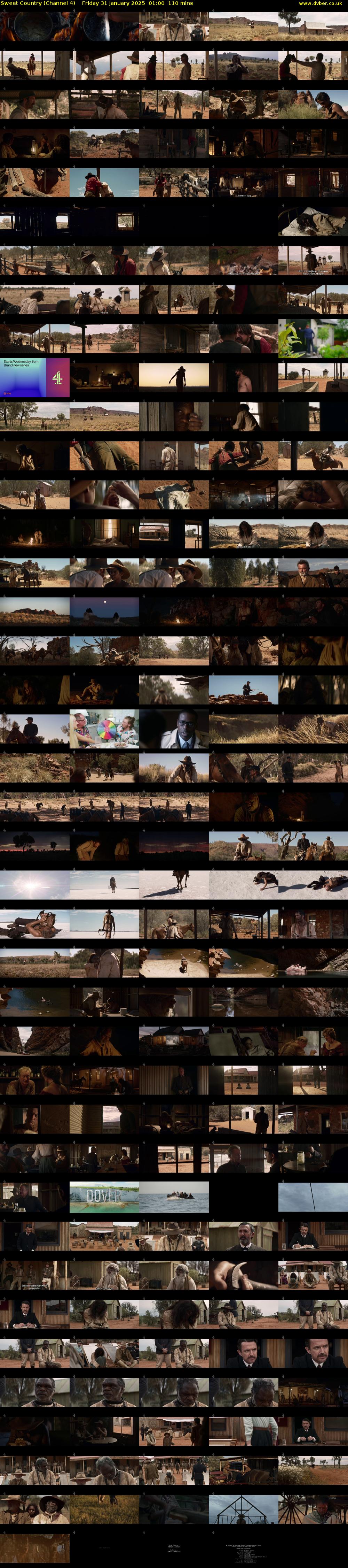 Sweet Country (Channel 4) Friday 31 January 2025 01:00 - 02:50