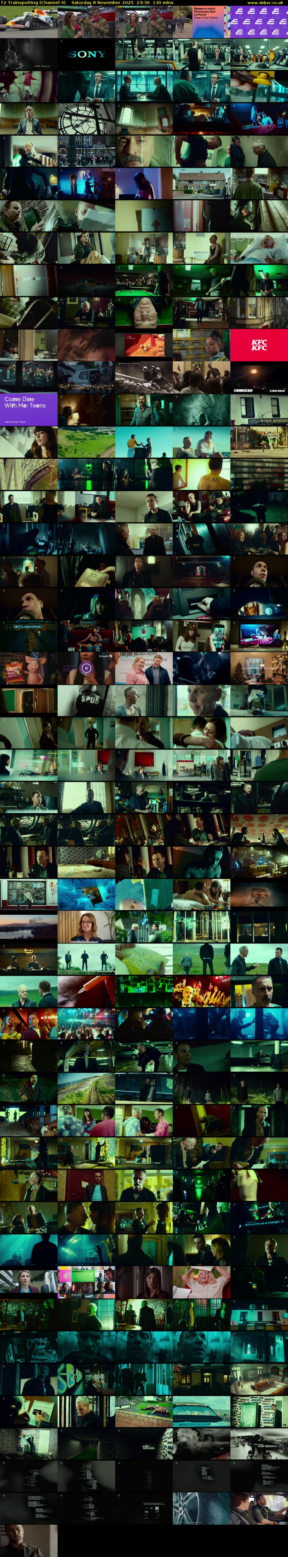 T2 Trainspotting (Channel 4) Saturday 8 November 2025 23:30 - 01:40