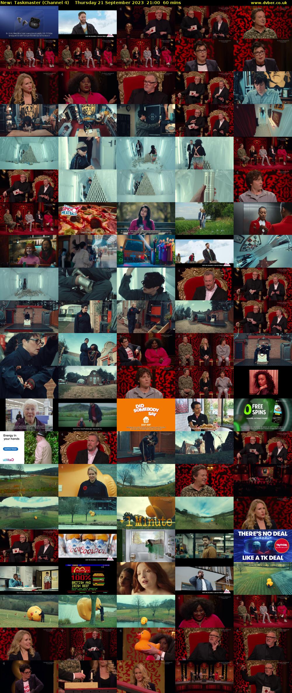 Taskmaster (Channel 4) Thursday 21 September 2023 21:00 - 22:00