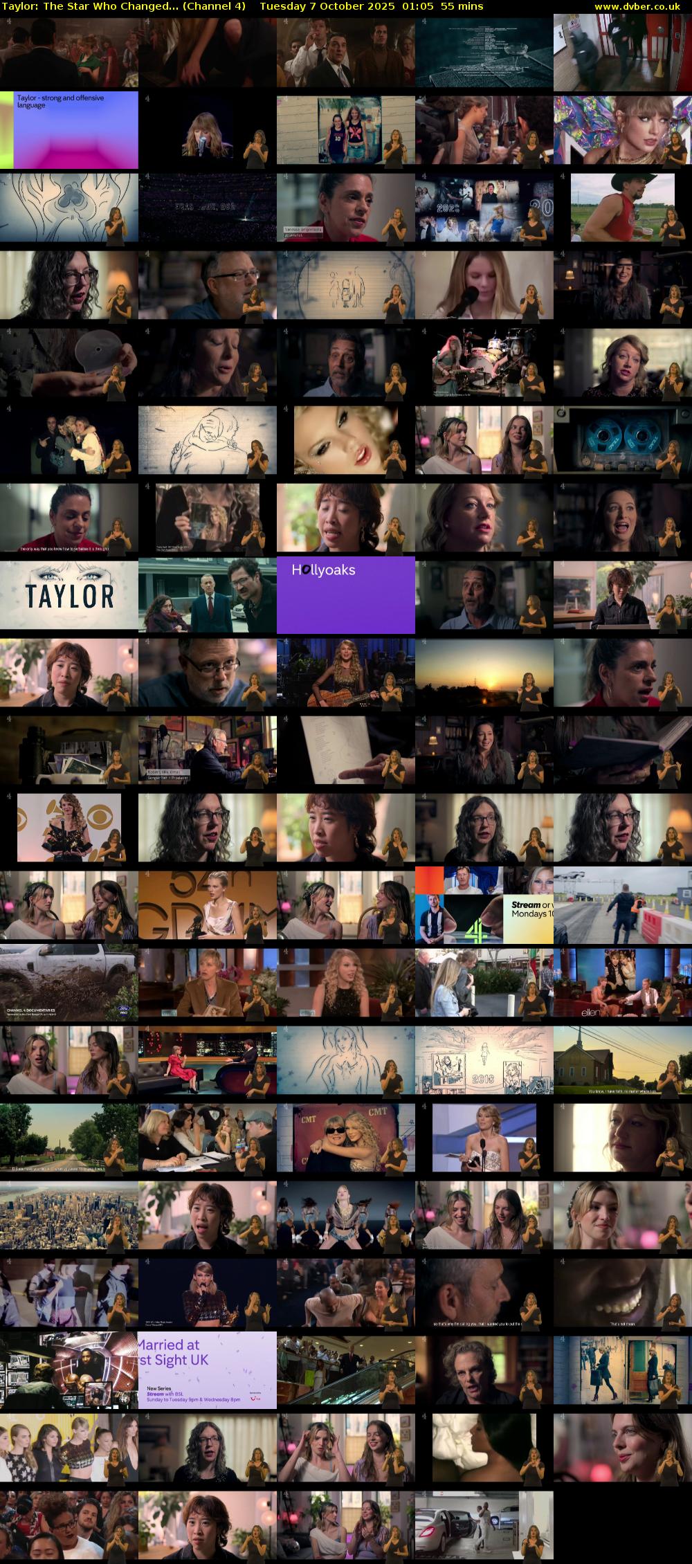 Taylor: The Star Who Changed... (Channel 4) Tuesday 7 October 2025 01:05 - 02:00