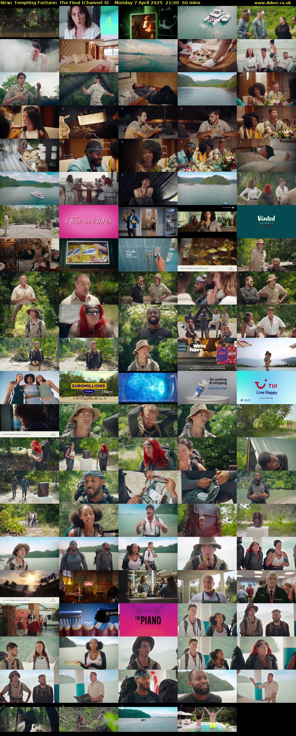 Tempting Fortune: The Final (Channel 4) Monday 7 April 2025 21:00 - 22:00