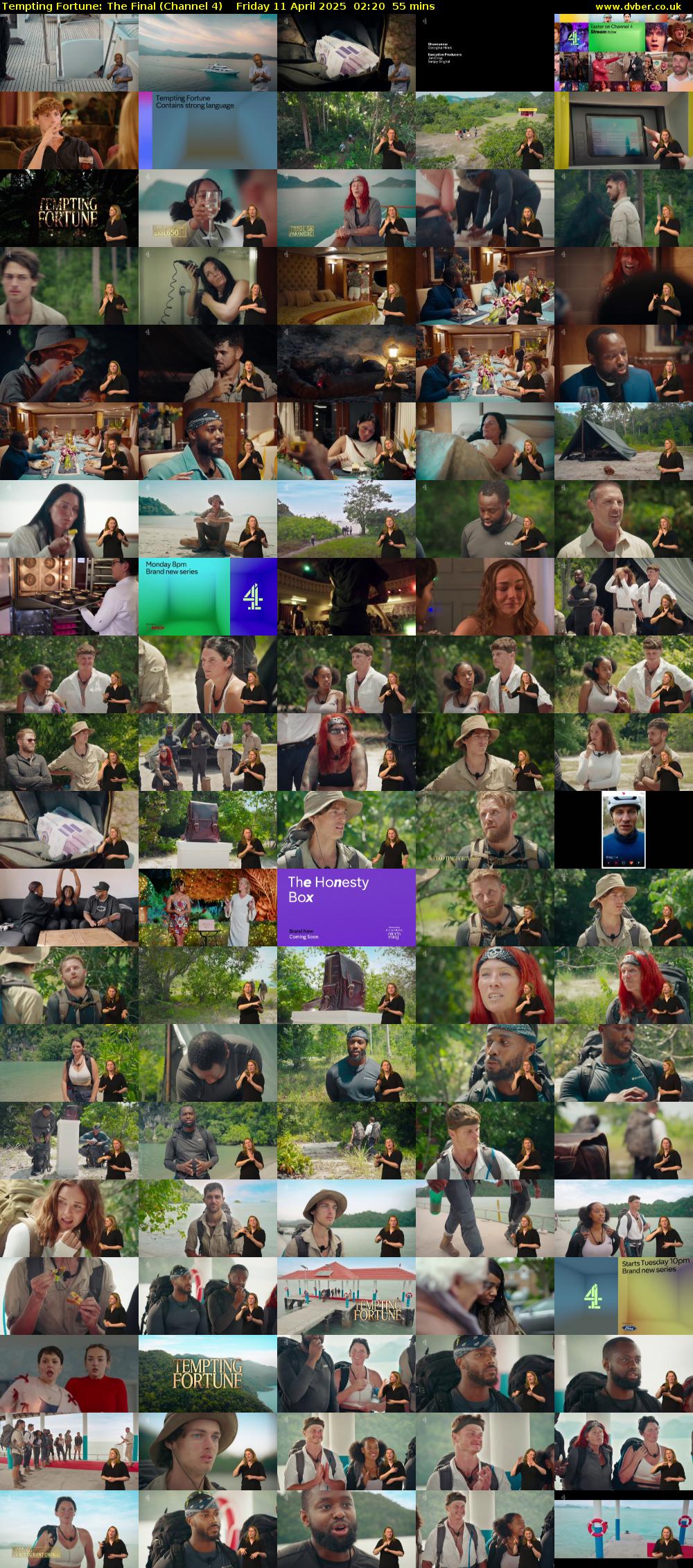 Tempting Fortune: The Final (Channel 4) Friday 11 April 2025 02:20 - 03:15