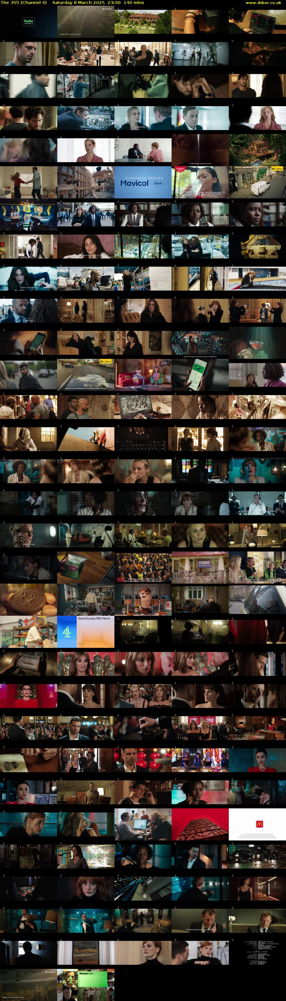 The 355 (Channel 4) Saturday 8 March 2025 23:00 - 01:20