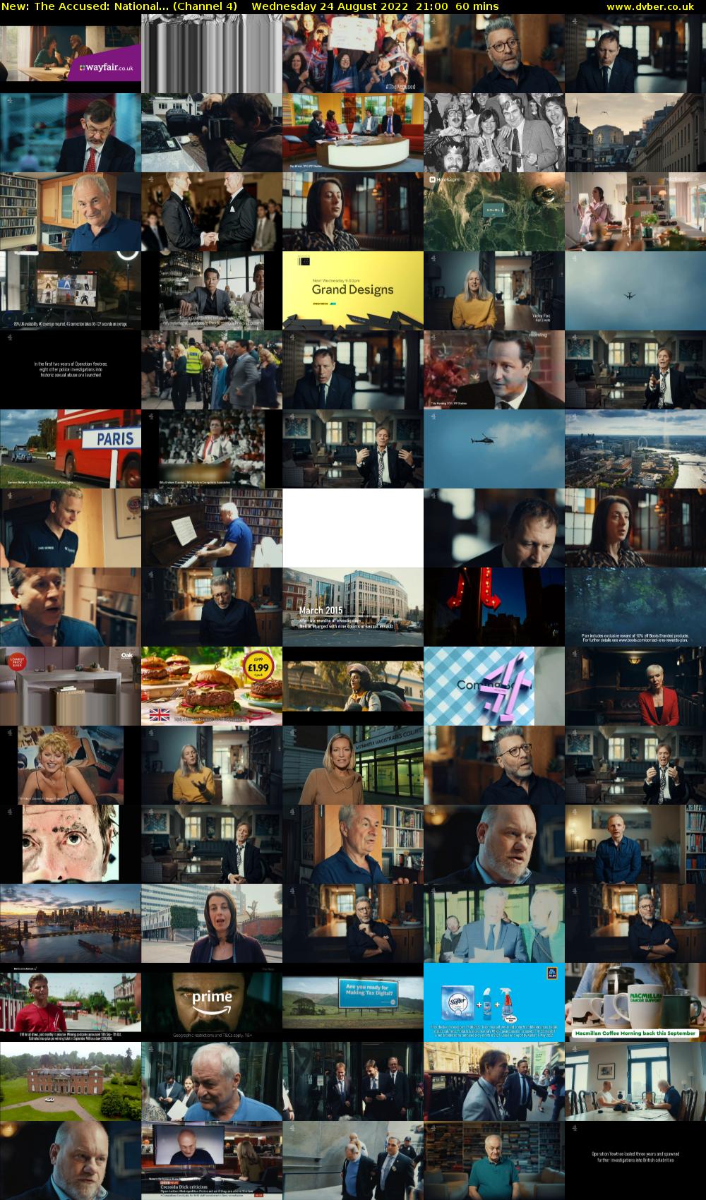 The Accused: National... (Channel 4) Wednesday 24 August 2022 21:00 - 22:00