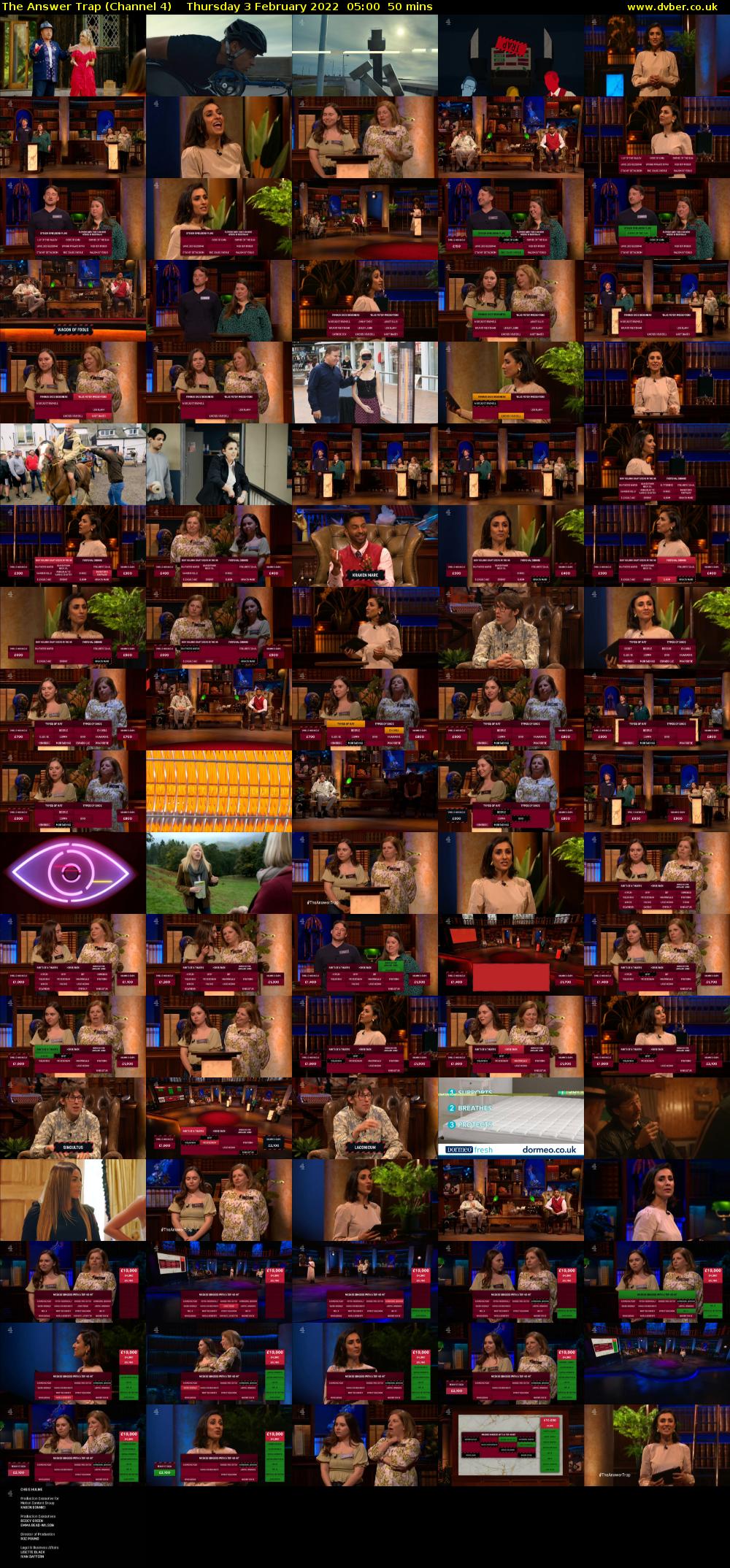 The Answer Trap (Channel 4) Thursday 3 February 2022 05:00 - 05:50