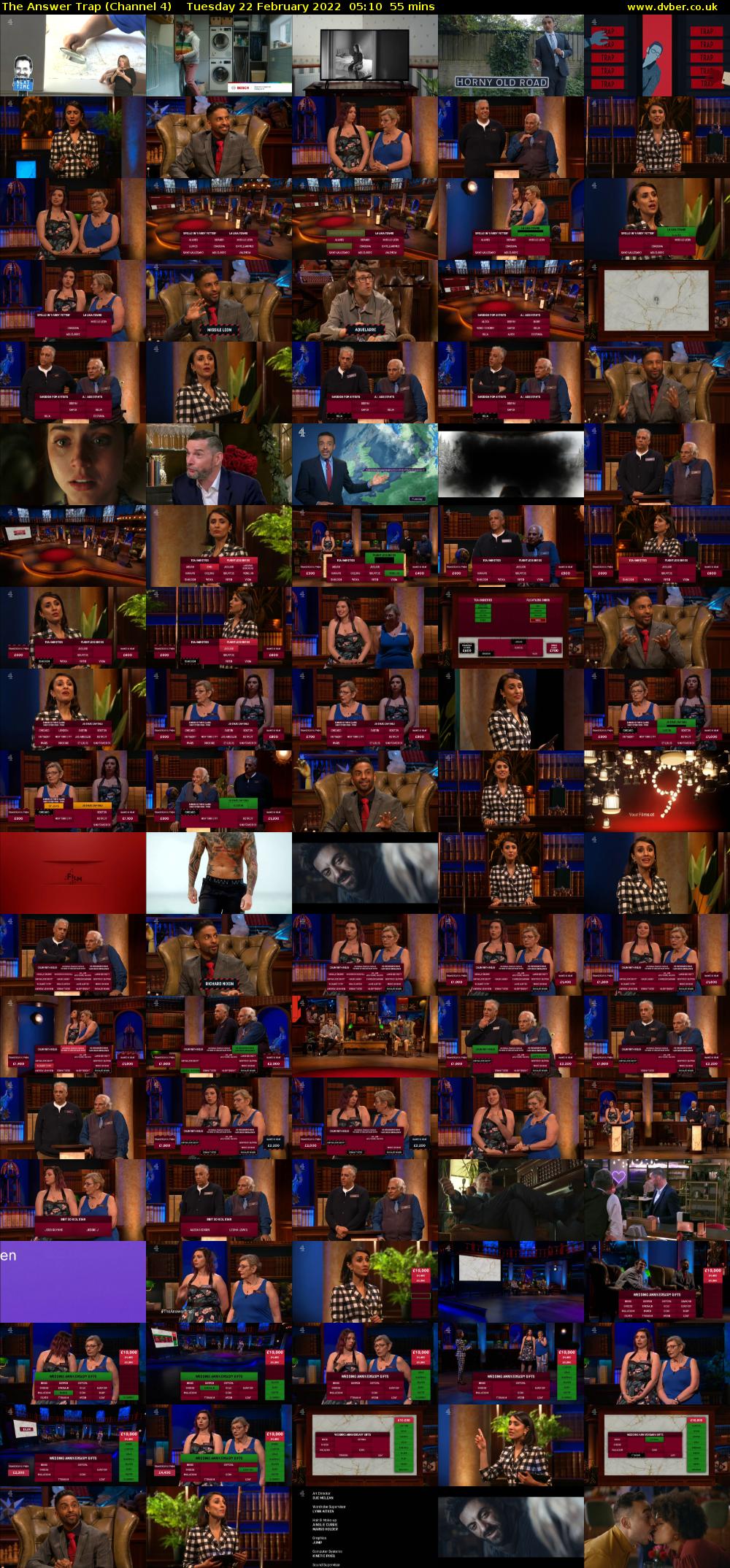 The Answer Trap (Channel 4) Tuesday 22 February 2022 05:10 - 06:05