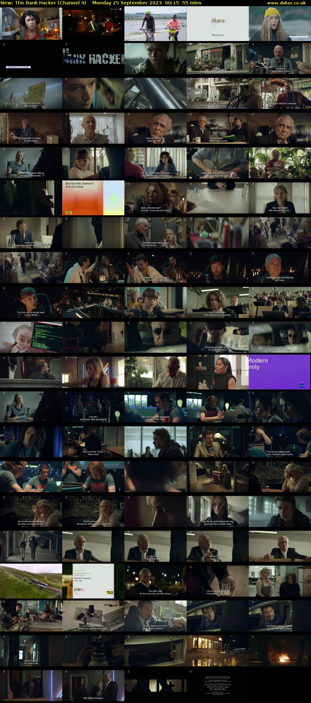 The Bank Hacker (Channel 4) Monday 25 September 2023 00:15 - 01:10