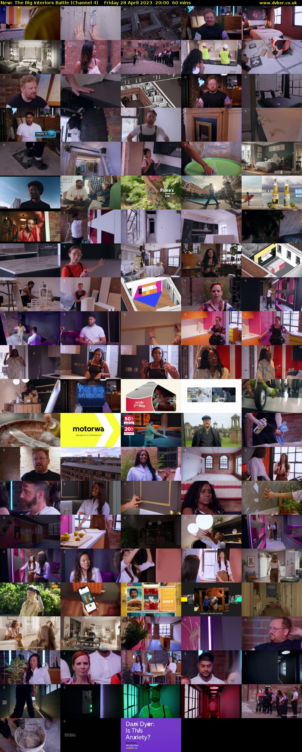 The Big Interiors Battle (Channel 4) Friday 28 April 2023 20:00 - 21:00