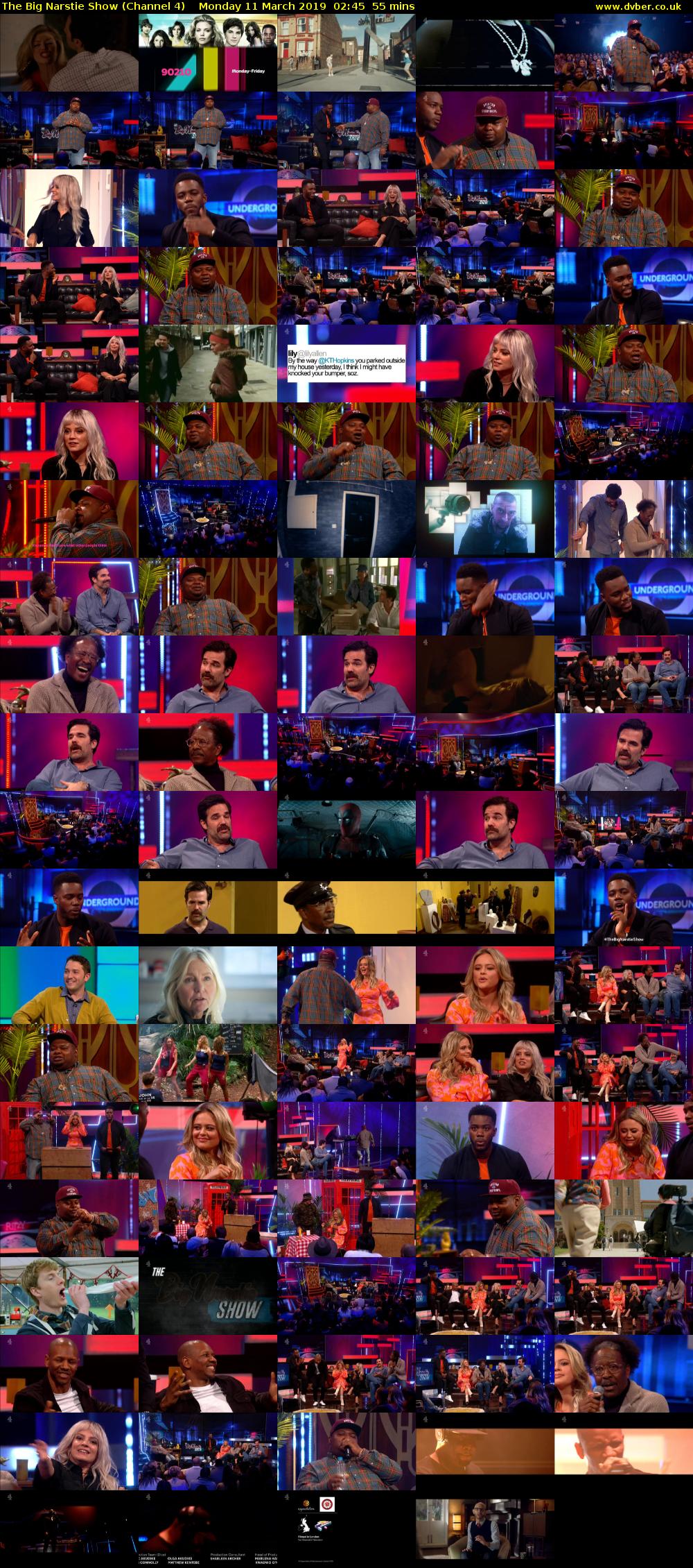 The Big Narstie Show (Channel 4) Monday 11 March 2019 02:45 - 03:40