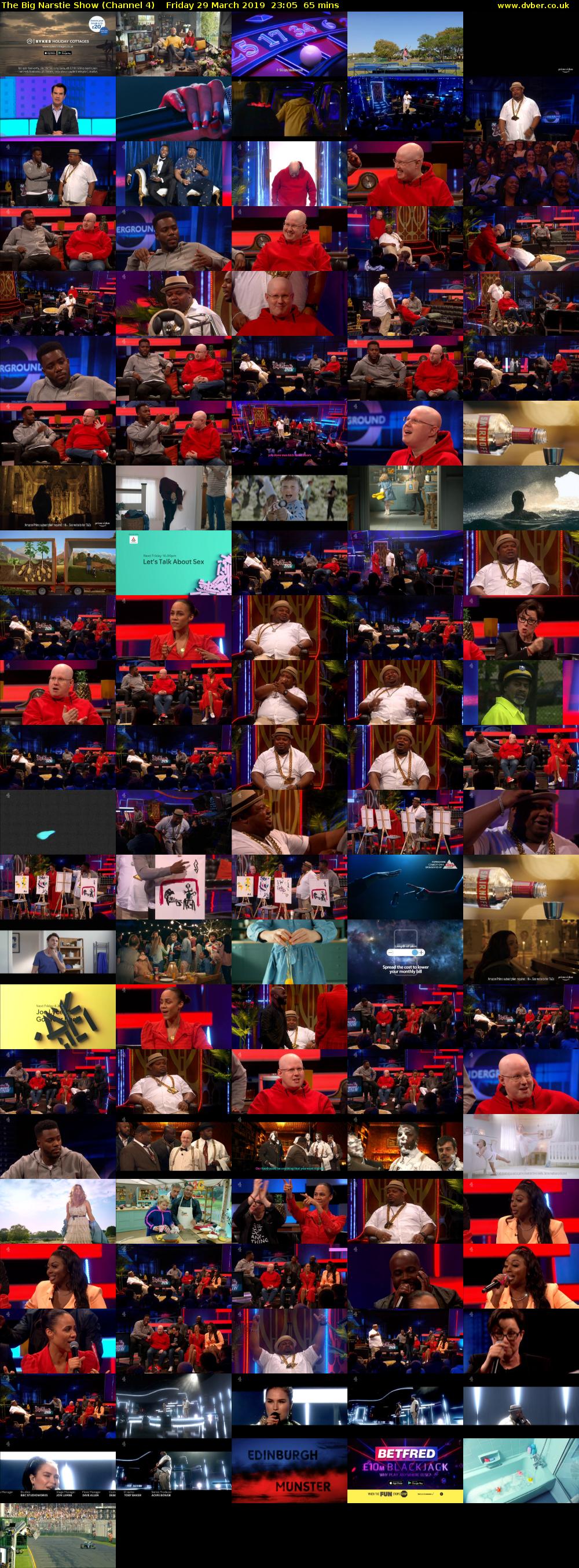 The Big Narstie Show (Channel 4) Friday 29 March 2019 23:05 - 00:10