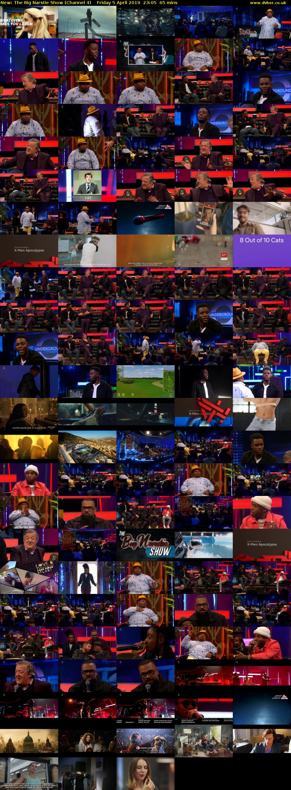 The Big Narstie Show (Channel 4) Friday 5 April 2019 23:05 - 00:10