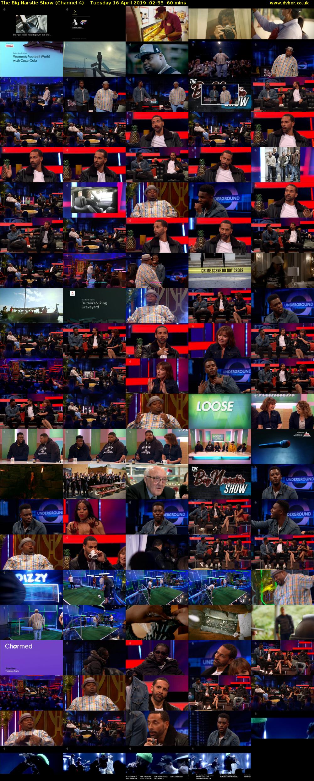 The Big Narstie Show (Channel 4) Tuesday 16 April 2019 02:55 - 03:55