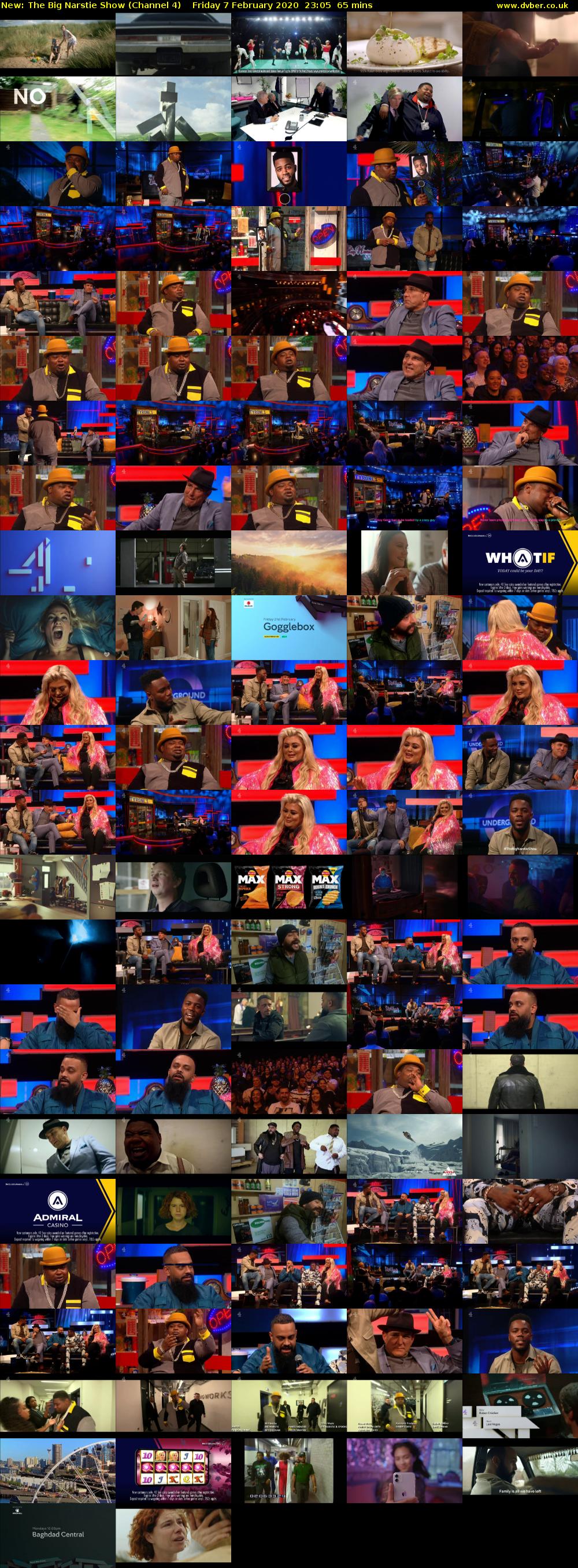 The Big Narstie Show (Channel 4) Friday 7 February 2020 23:05 - 00:10