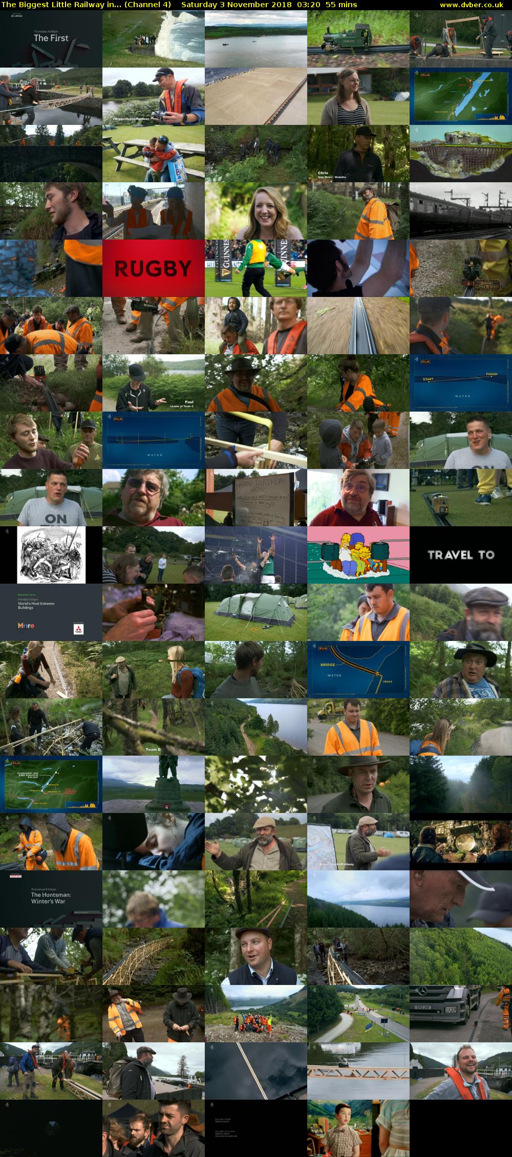 The Biggest Little Railway in... (Channel 4) Saturday 3 November 2018 03:20 - 04:15