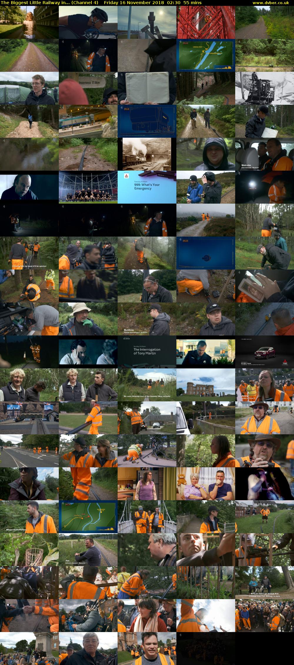 The Biggest Little Railway in... (Channel 4) Friday 16 November 2018 02:30 - 03:25