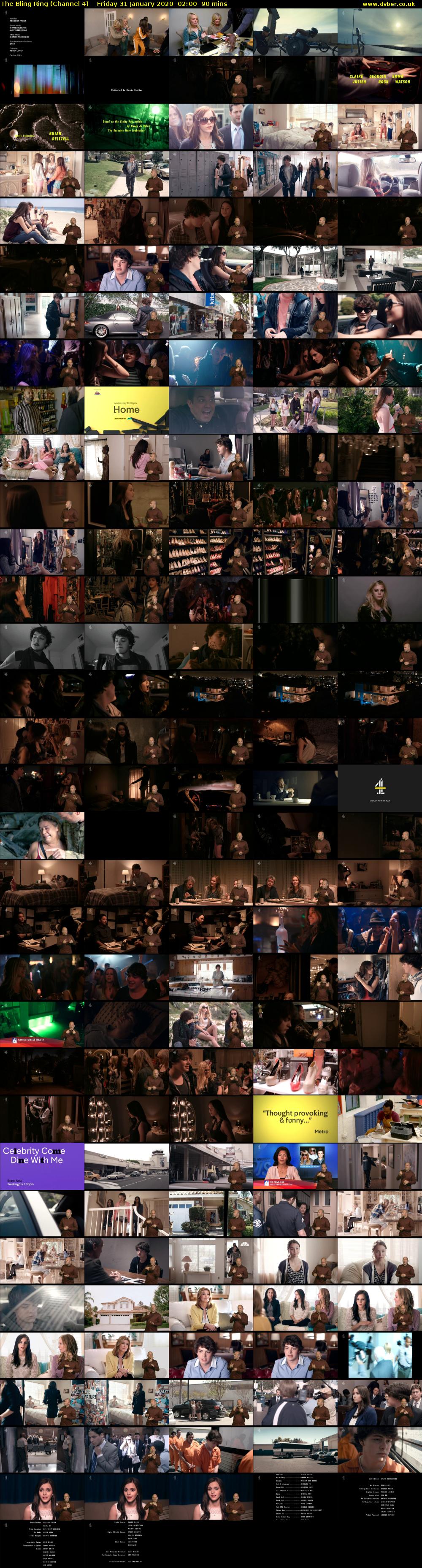 The Bling Ring (Channel 4) Friday 31 January 2020 02:00 - 03:30