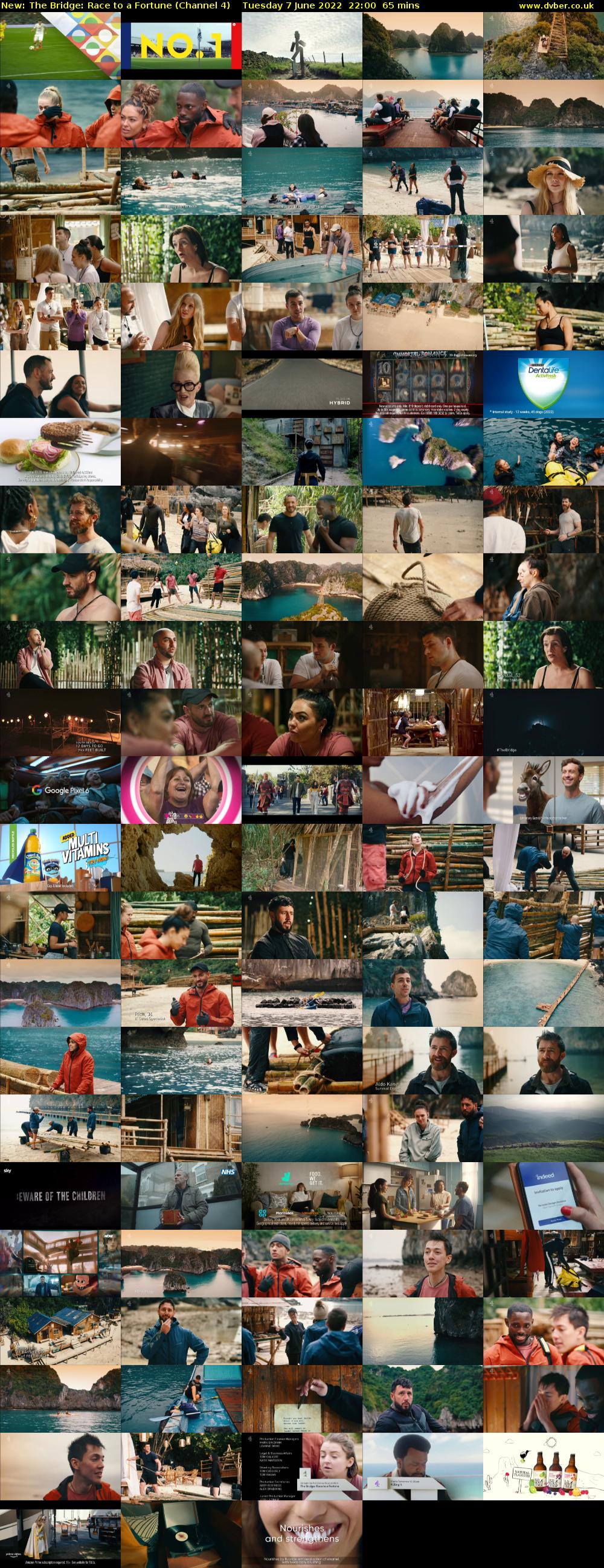 The Bridge: Race to a Fortune (Channel 4) Tuesday 7 June 2022 22:00 - 23:05