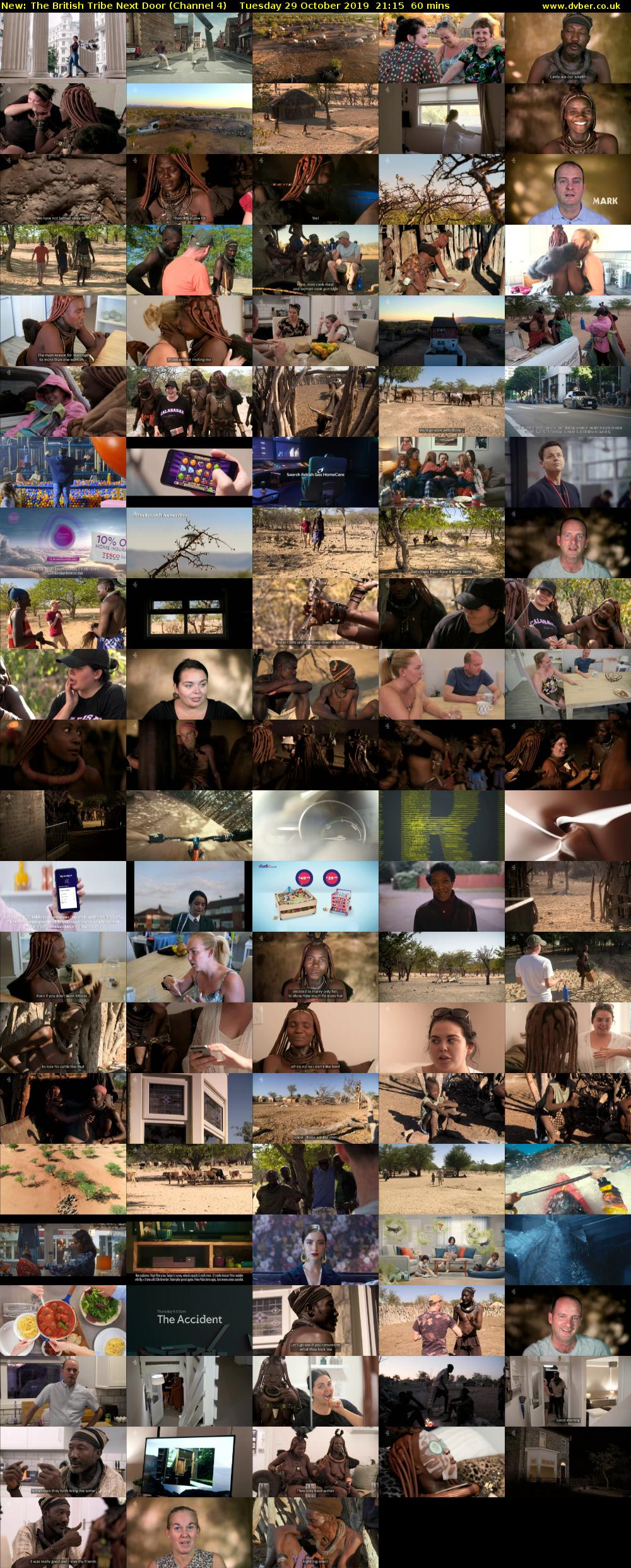The British Tribe Next Door (Channel 4) Tuesday 29 October 2019 21:15 - 22:15