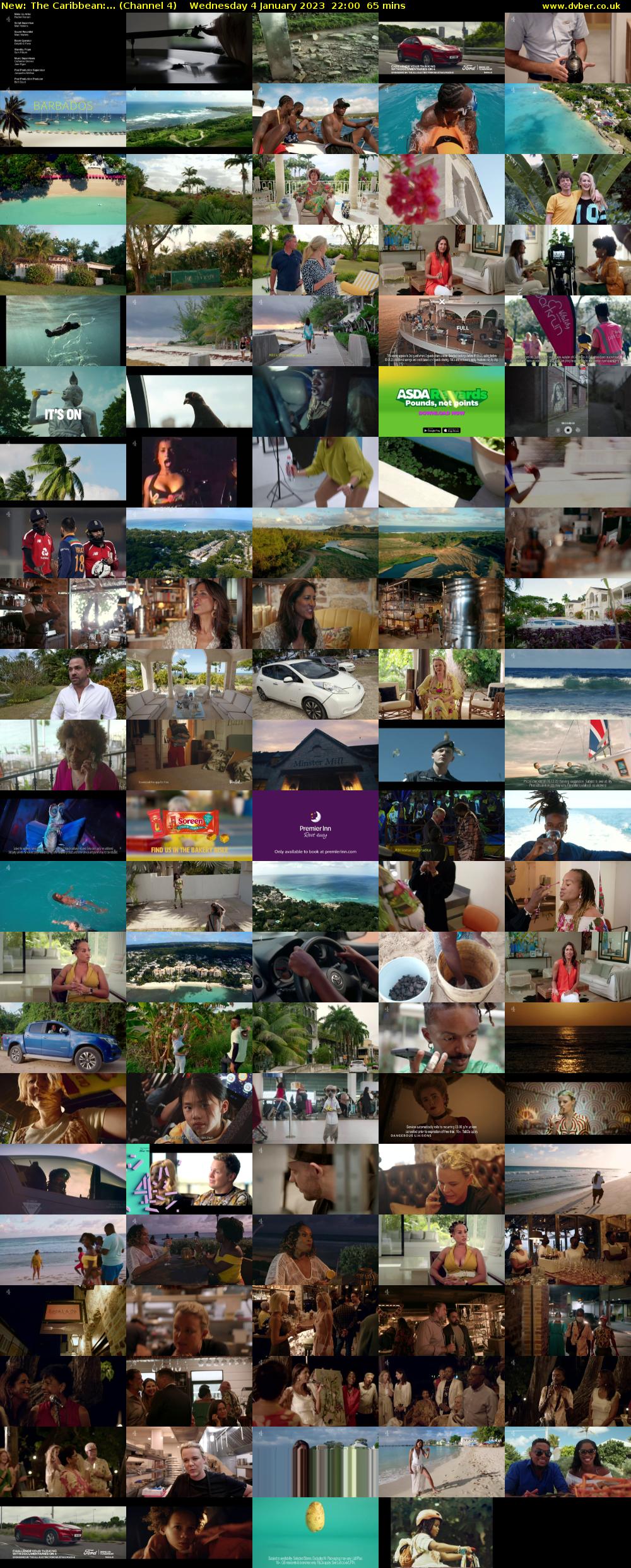 The Caribbean:... (Channel 4) Wednesday 4 January 2023 22:00 - 23:05