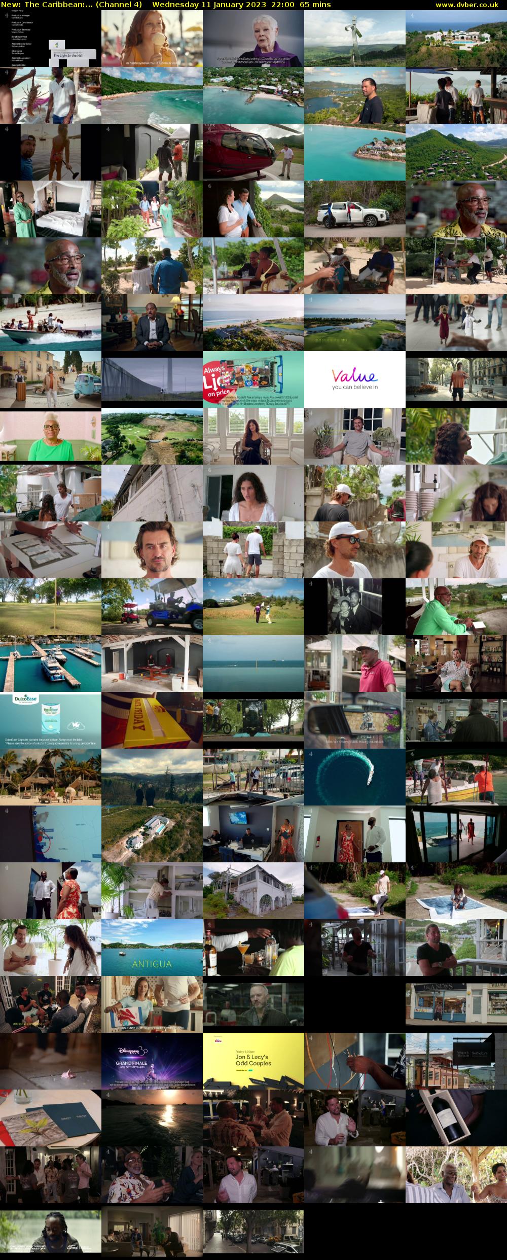 The Caribbean:... (Channel 4) Wednesday 11 January 2023 22:00 - 23:05