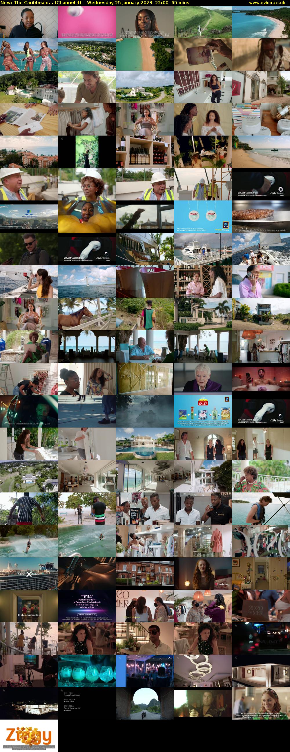 The Caribbean:... (Channel 4) Wednesday 25 January 2023 22:00 - 23:05