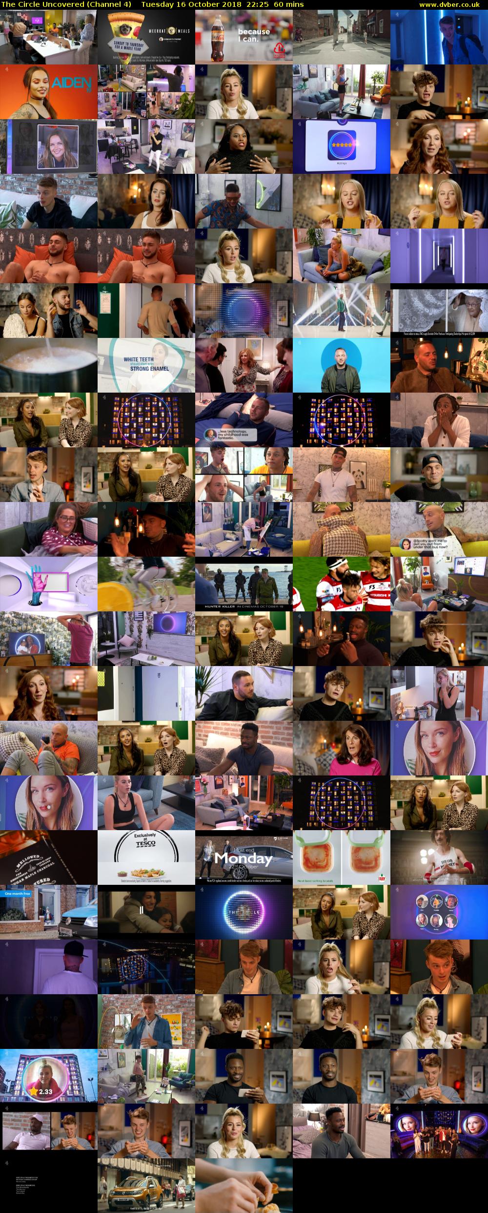 The Circle Uncovered (Channel 4) Tuesday 16 October 2018 22:25 - 23:25