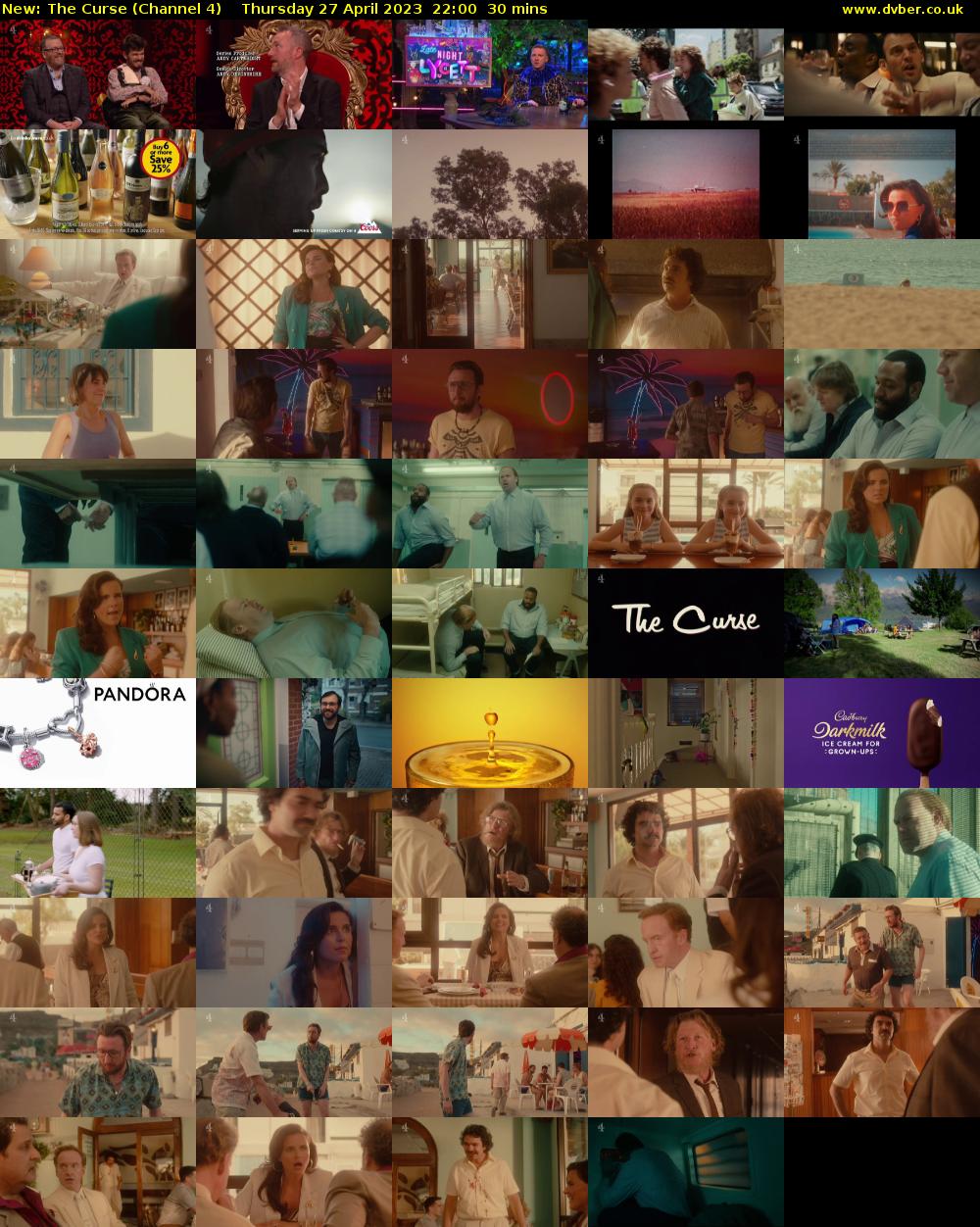 The Curse (Channel 4) Thursday 27 April 2023 22:00 - 22:30